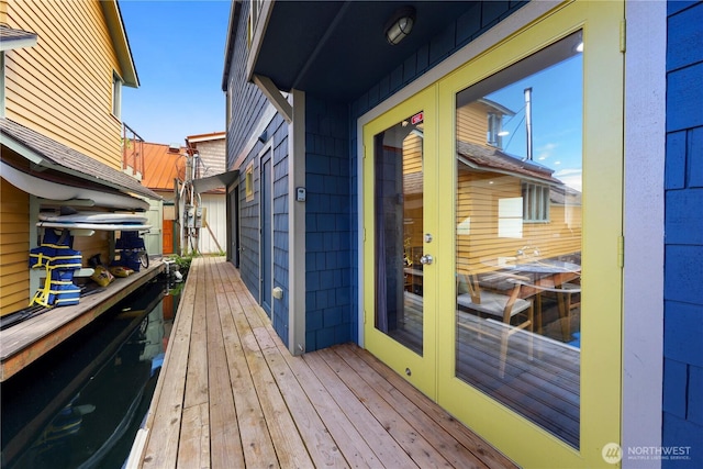 2770 Westlake Ave N Unit 6, Seattle, WA 98109 - view of wooden deck