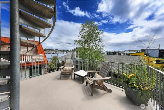 2770 Westlake Ave N Unit 6, Seattle, WA 98109 - patio / terrace featuring a water view
