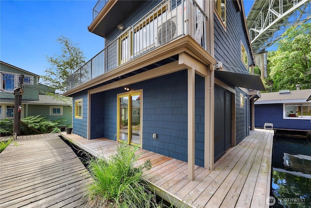 2770 Westlake Ave N Unit 6, Seattle, WA 98109 - view of wooden deck