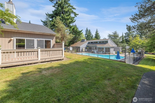 3207 SW 319th St Unit 48, Federal Way, WA 98023 - view of yard featuring a wooden deck