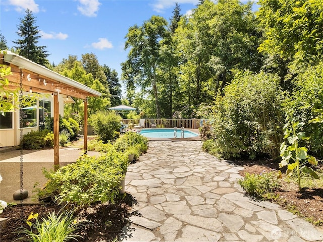 3929 Westpark Ct NW, Olympia, WA 98502 - view of swimming pool with a patio