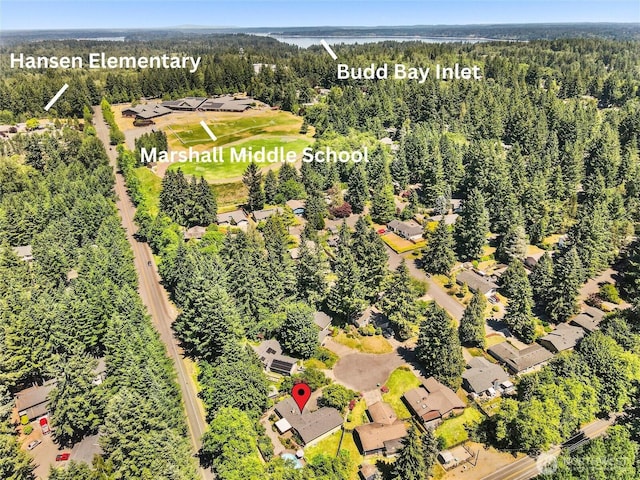 3929 Westpark Ct NW, Olympia, WA 98502 - aerial view of a forest