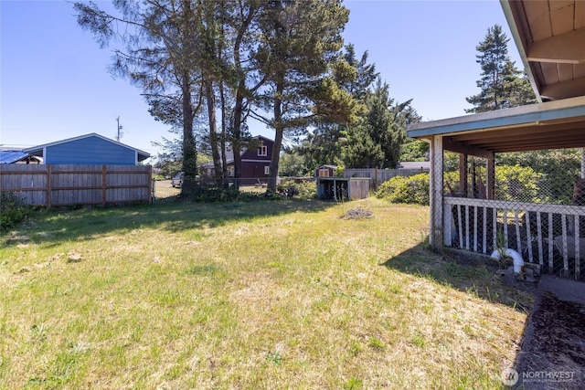 324 Mizzen Ave NW, Ocean Shores, WA 98569 - view of fenced backyard