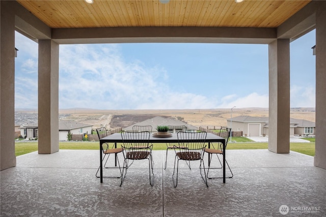 11413 Interlaaken Dr SW, Lakewood, WA 98498 - view of patio with a residential view