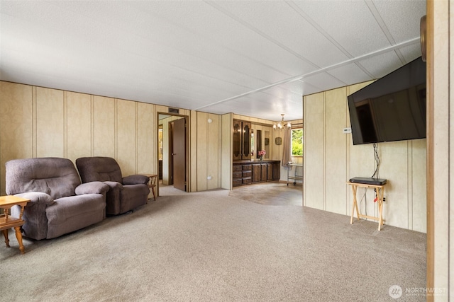 1171 E Trails End Dr, Belfair, WA 98528 - living area with carpet floors