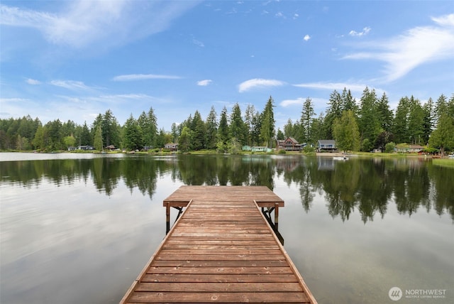 1171 E Trails End Dr, Belfair, WA 98528 - dock featuring a water view