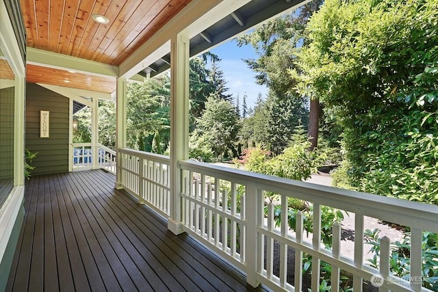 7516 181st Pl SW, Edmonds, WA 98026 - view of wooden porch