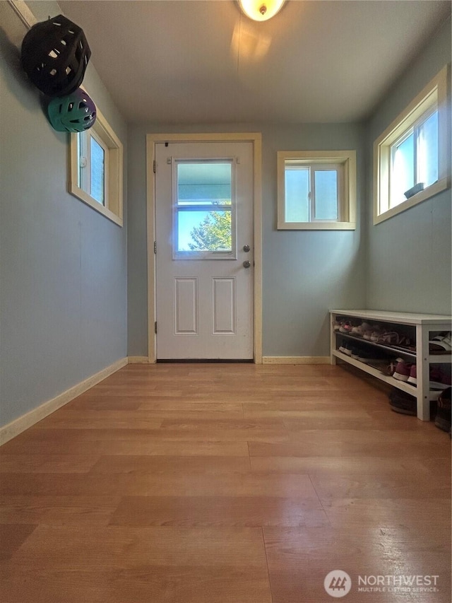 72 Misty Glen Ln, Sequim, WA 98382 - entryway featuring plenty of natural light and light wood finished floors