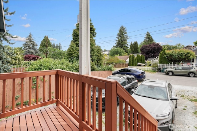 8739 17th Ave NW, Seattle, WA 98117 - view of wooden terrace