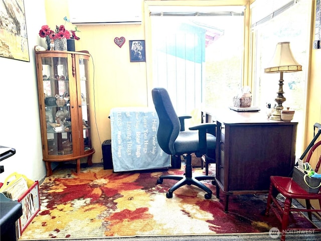 27805 L Pl, Ocean Park, WA 98640 - office area with a wall mounted AC