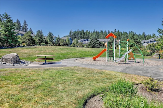 21598 NW Monterey Loop, Poulsbo, WA 98370 - communal playground featuring a lawn