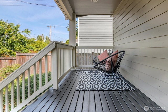 4241 S Eddy St, Seattle, WA 98118 - view of wooden terrace
