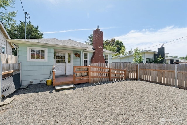 2735 Mcleod Rd, Bellingham, WA 98225 - back of property featuring a chimney