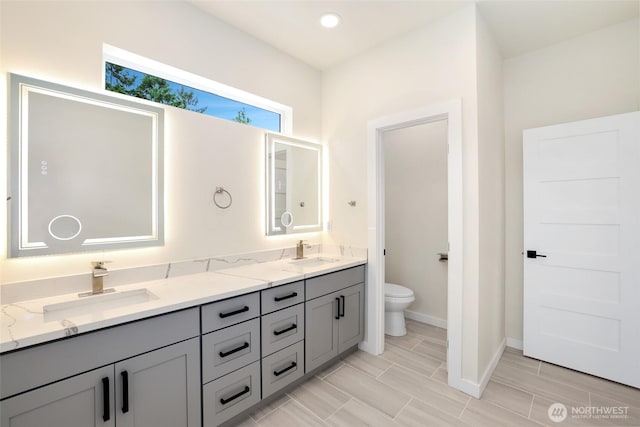 3124 Oas Dr W, University Place, WA 98466 - full bath with double vanity and toilet