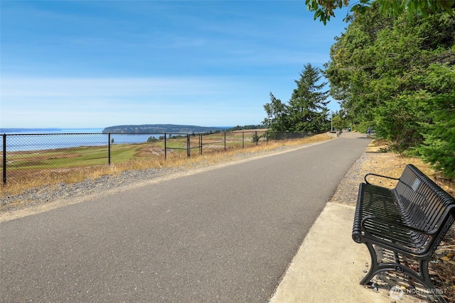 3124 Oas Dr W, University Place, WA 98466 - view of asphalt road featuring a water view