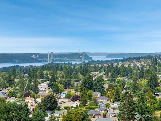 3124 Oas Dr W, University Place, WA 98466 - aerial view of a notable bridge and a large body of water