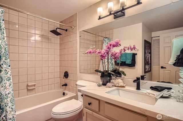 7930SE 34th St Unit 209, Mercer Island, WA 98040 - bathroom featuring shower / tub combo and vanity
