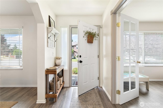 21323 47th Ave E, Spanaway, WA 98387 - entryway with wood finished floors and plenty of natural light