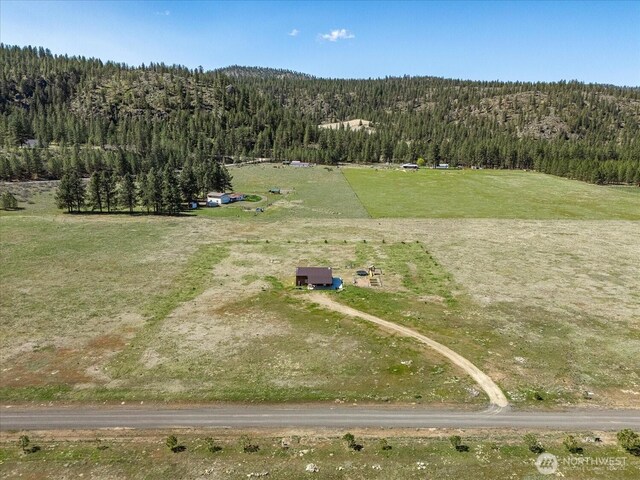40359 Barbara Ln N, Davenport, WA 99122 - aerial view of sparsely populated area featuring a forest