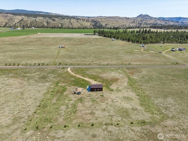 40359 Barbara Ln N, Davenport, WA 99122 - overview of rural landscape featuring a mountainous background