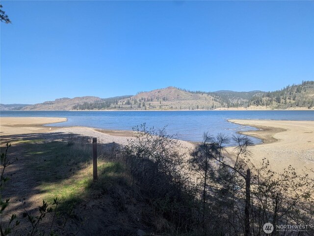 40359 Barbara Ln N, Davenport, WA 99122 - water view featuring a mountainous background