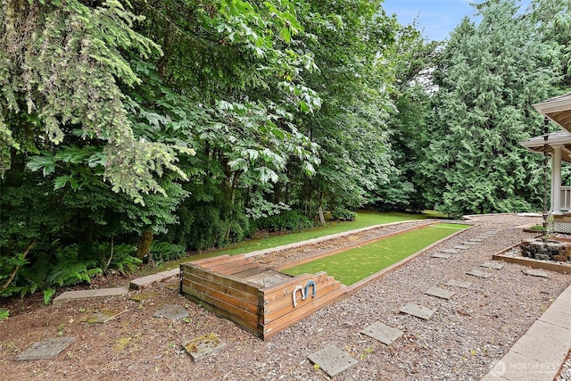 8495 Landing Ln SE, Port Orchard, WA 98367 - view of yard with a game area
