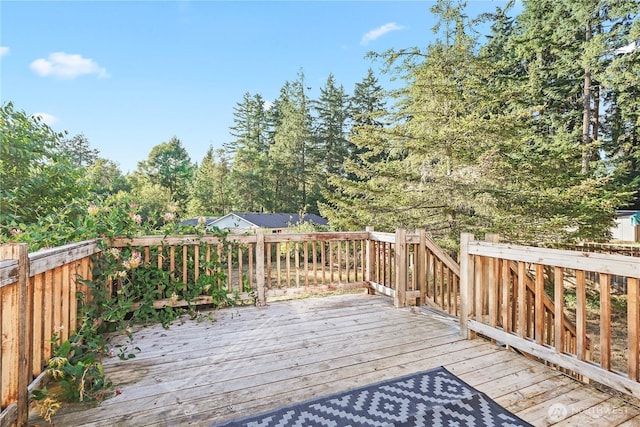 1910 192nd Avenue Ct SW, Lakebay, WA 98349 - view of wooden deck