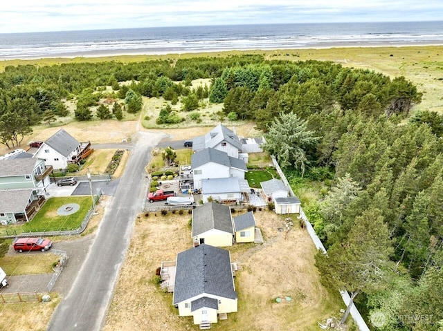 1215 199th Pl, Long Beach, WA 98631 - bird's eye view of a nearby body of water