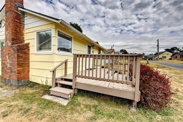 1215 199th Pl, Long Beach, WA 98631 - view of wooden terrace