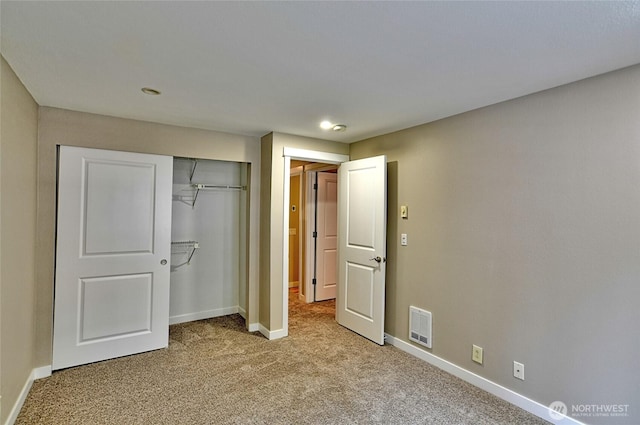 3030 128th Ave SE Unit 6, Bellevue, WA 98005 - unfurnished bedroom with carpet floors and a closet
