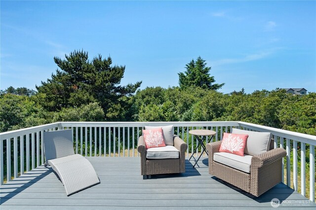 195 Ocean Shores Blvd SW, Ocean Shores, WA 98569 - view of deck