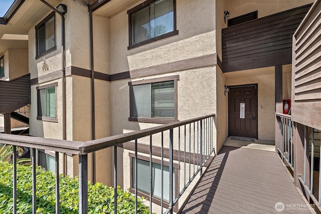 140 Summit Ave N Unit A6, Kent, WA 98030 - view of exterior entry with stucco siding