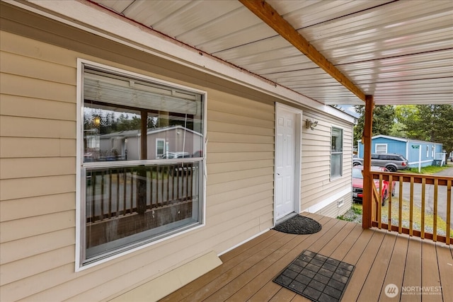 3001 S 288th Unit 89, Federal Way, WA 98003 - view of wooden deck