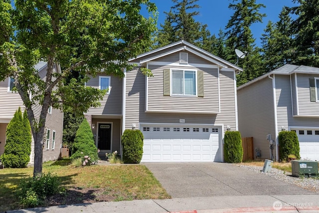 17814 97th Ln E, Puyallup, WA 98375 - view of front of home with a garage and driveway