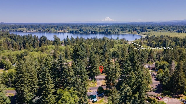 7514 Greenridge St SW, Olympia, WA 98512 - view of property location with a heavily wooded area and a large body of water