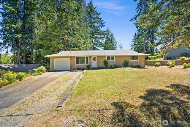 7514 Greenridge St SW, Olympia, WA 98512 - ranch-style house with driveway and a garage