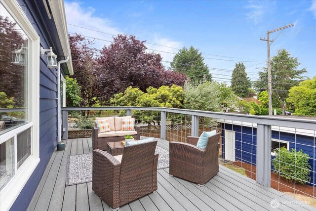 3604 SW Graham St, Seattle, WA 98126 - view of deck