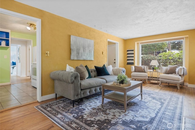 13743 36th Ave NE, Seattle, WA 98125 - living area featuring wood finished floors