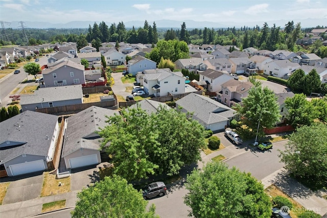 29664 127th Pl SE, Auburn, WA 98092 - aerial perspective of suburban area with a mountain backdrop