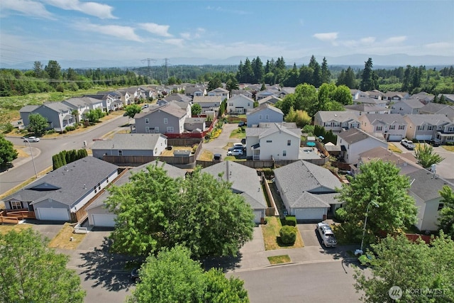 29664 127th Pl SE, Auburn, WA 98092 - aerial perspective of suburban area featuring mountains