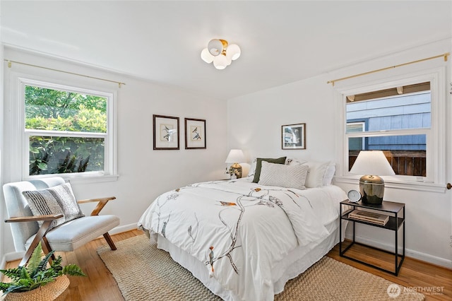 4603 15th Ave S, Seattle, WA 98108 - bedroom with wood finished floors and baseboards