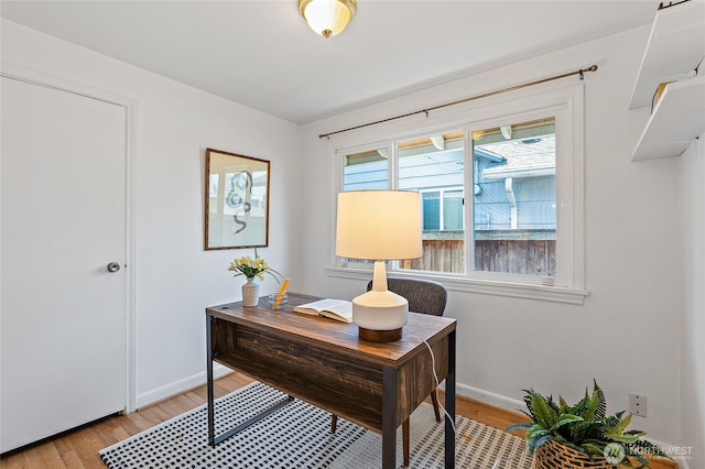 4603 15th Ave S, Seattle, WA 98108 - home office with light wood-style flooring