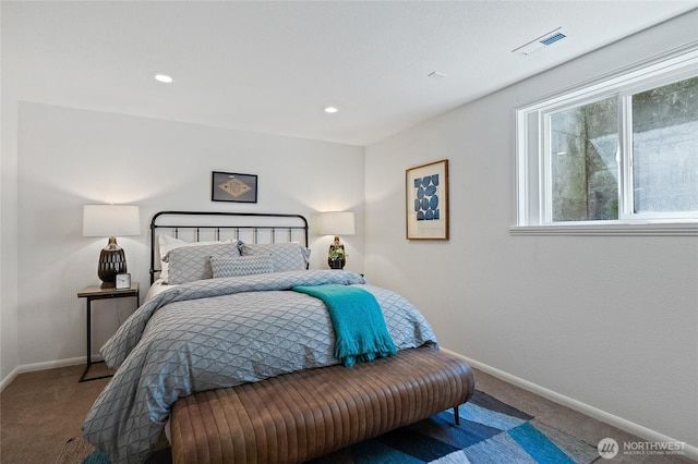 4603 15th Ave S, Seattle, WA 98108 - bedroom featuring carpet floors and recessed lighting