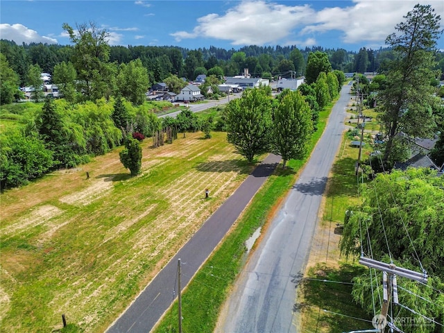 221 S Prairie Carbon River Rd E, South Prairie, WA 98385 - bird's eye view of a heavily wooded area
