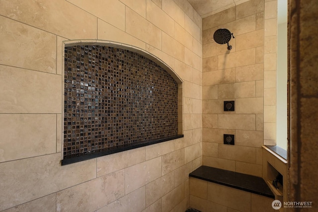180 Country River Ln, Entiat, WA 98822 - bathroom view of a tile shower