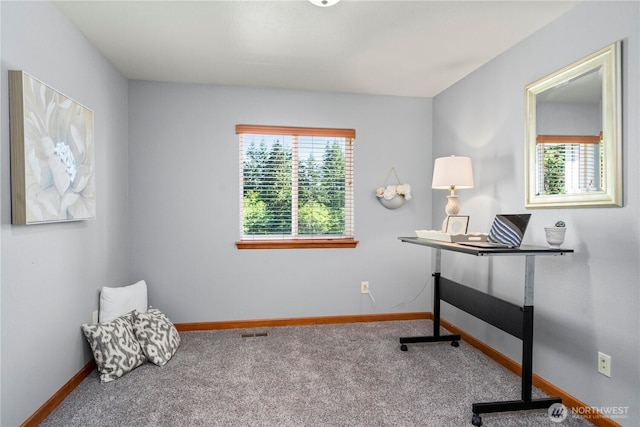 2502 218th St E, Spanaway, WA 98387 - carpeted office space featuring baseboards
