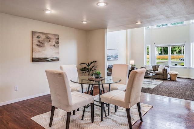 13617 436th Ave SE, North Bend, WA 98045 - dining room with wood finished floors and recessed lighting