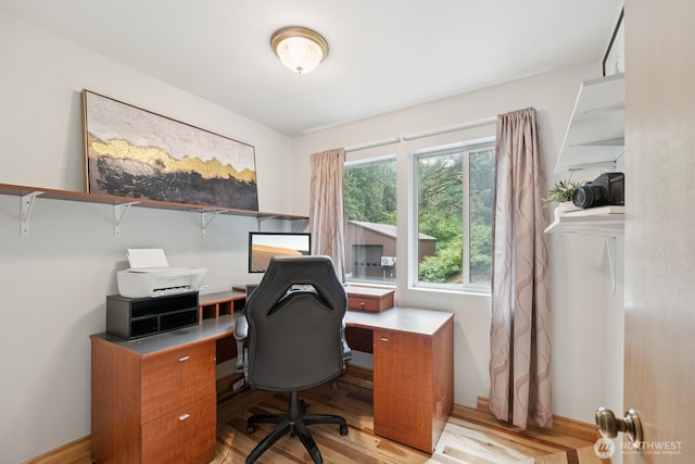 45908 SE Edgewick Rd, North Bend, WA 98045 - office space with light wood-type flooring