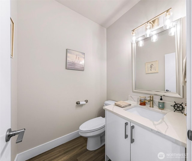 4123 Stuart Cir, Ferndale, WA 98248 - bathroom featuring vanity and wood finished floors