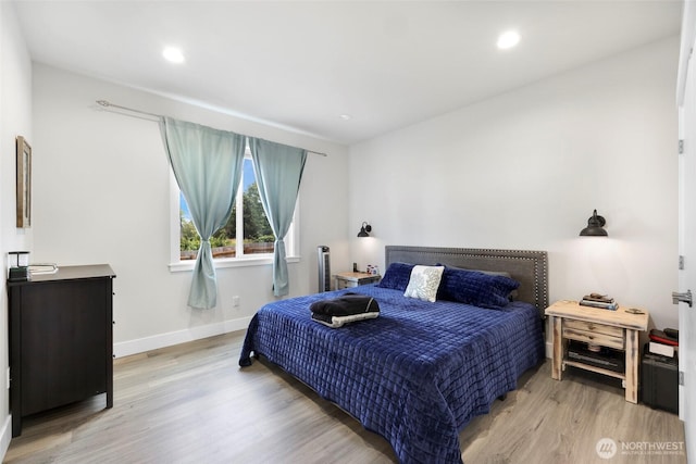 4123 Stuart Cir, Ferndale, WA 98248 - bedroom featuring wood finished floors and recessed lighting